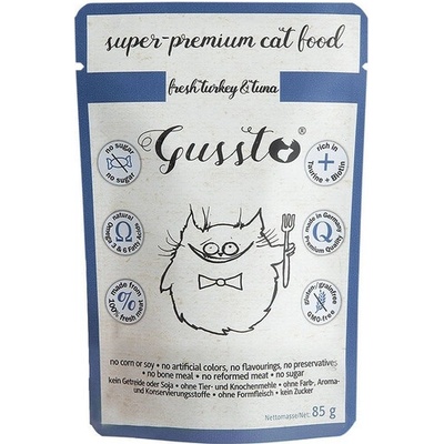 Gussto Cat Fresh Turkey & Tuna 85 g