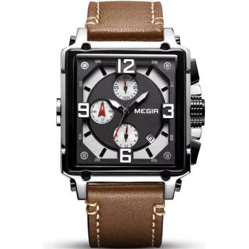 MEGIR Часовници megir vi-38570 - Кафяво / Черно kp38570 (vi-38570)