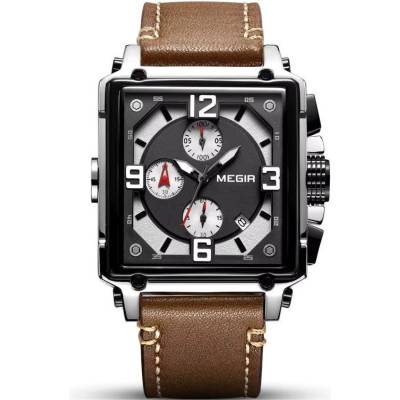 MEGIR Часовници megir vi-38570 - Кафяво / Черно kp38570 (vi-38570)