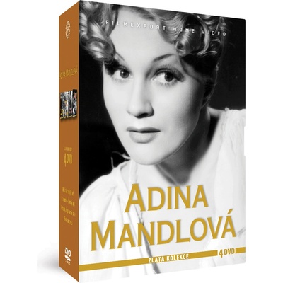 Kolekce Adiny Mandlové: Děvčata, nedejte se + Panenství / Život je pes + Přítelkyně pana ministra + Šťastnou cestu, 4 DVD