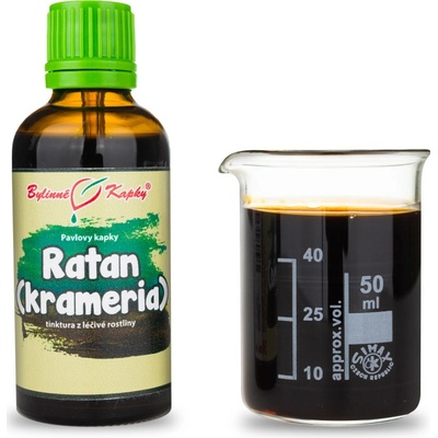 Ratan krameria kvapky tinktúra 50 ml