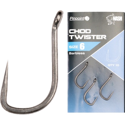 Kevin Nash Chod Twister Barbless vel.5 10 ks