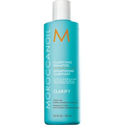 Hĺbkovo čistiaci šampón bez parabénov Moroccanoil Clarifying Shampoo - 250 ml