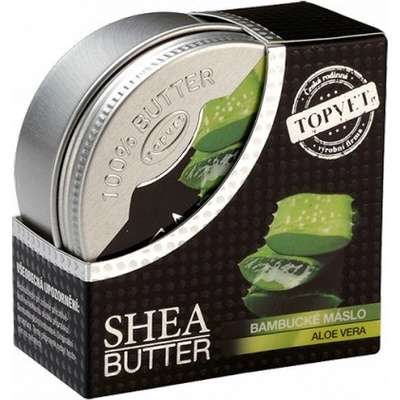 Topvet Shea Butter bambucké maslo s aloe vera 100 ml