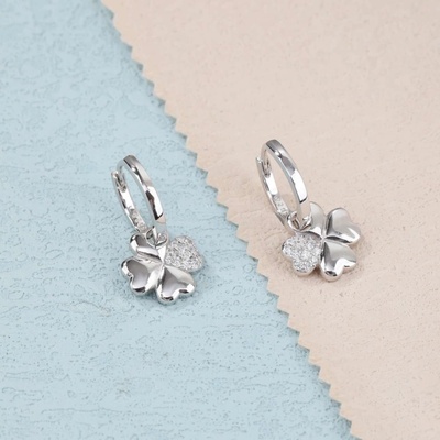 Jan Kos jewellery stříbrné náušnice MHT-2638/SW00