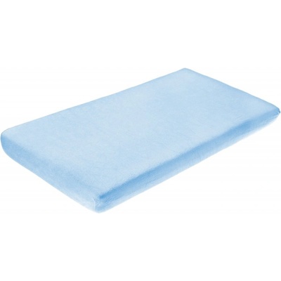 Sensillo Nepromokavé prostěradlo s gumou modré 60x120