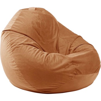 Image 1 of PUFRELAX Пуф круша 520л. , Nirvana Gigant, Creamsicle, Перящ се калъф, Пълнеж от Полистиролни перли, Гама Premium (PUF-G-NGG-PT-CMS)