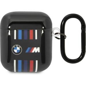 BMW Кейс BMW BMA222SWTK за AirPods 1/2, черен / черен, Multiple Colored Li (BMW000620-0)