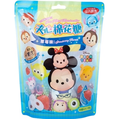 Baiwei & Disney Strawberry Stuffed Marshmallows 80 g