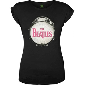 The Beatles Drum Fuchsia Glitter (Embellished) Black M Дамски Риза (BTBLKTS01LBP02)