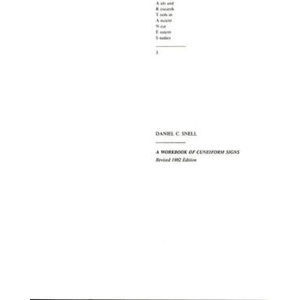 Workbook of Cuneiform Signs | Daniel C. Snell (ISBN: 9780890030585)