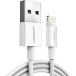UGREEN US155 КАБЕЛ USB А / Lightining MFI 2m UGREEN - БЯЛ (Ugreen 20730)