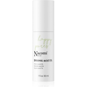 Nacomi Next Level Happy Pores почистващ пилинг за проблемна и мазна кожа Shikimic acid 5% 30ml