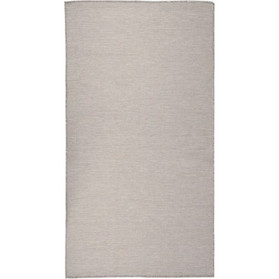 vidaXL Градински плоскотъкан килим, 80x150 см, светлосив (340778)