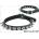 Black & metal колие spikes 1- bwz-228