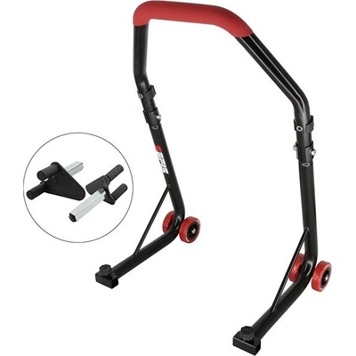 Sefis D18 univerzálny predný moto stojan – červený – vidly
