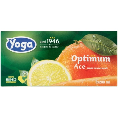 Yoga Ace Juice Brick 3 x 200 ml