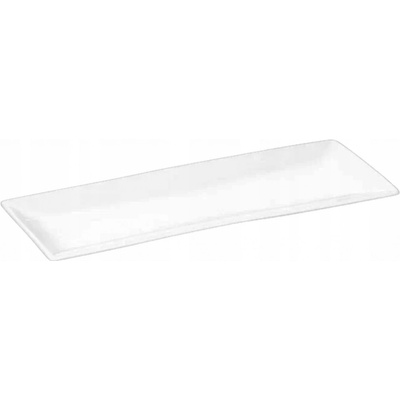 Obdélníkový talíř na sushi 36x14 cm Wilmax BÍLÝ PORCELÁN