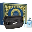 Versace Pour Homme Dylan Blue EDT 100 ml + EDT 10 ml + kosmetická taška dárková sada
