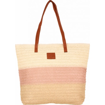 Santorini Pink plážová taška maxi vícebarevná