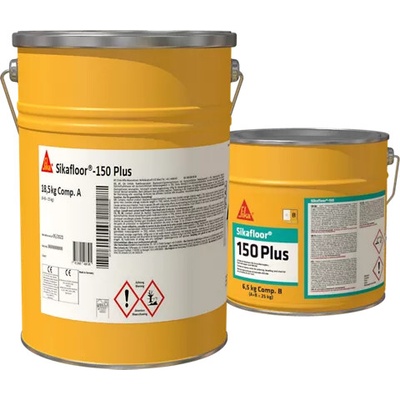 SIKA Sikafloor 150 Plus - epoxidová penetrácia s nízkym zápachom, vyrovnávacia stierka a maltový poter Hmotnosť: 25 kg