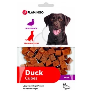 Flamingo Cubes Snack - патешко месо 85 г