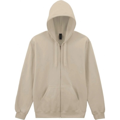 mikina na zip Midweight písková