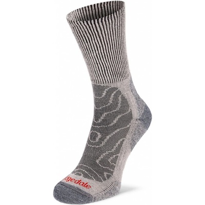 Bridgedale pánske ponžky Hike Lightweight Merino Comfort Boot grey