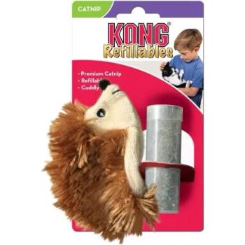 KONG cat refillabble catnip hedgehog - играчка за котка, с пълнител котешка трева - САЩ - nh42e