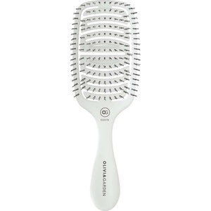 Olivia Garden Essential Care Flex Detangle Fine Hair Ice White