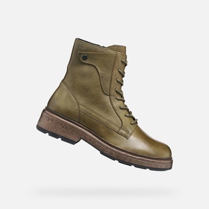 Geox Хаки дамска обувка до глезена Geox Swelen Geox | Zelen | ЖЕНИ | 35