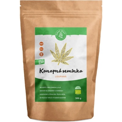 Zelená země Konopná semínka loupaná 500 g