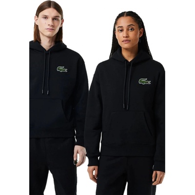 Lacoste Поларена блуза LACOSTE Rg 1/4 Zip Fleece Top - Black
