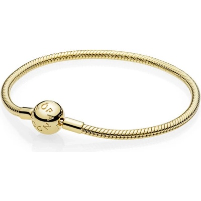 Pandora Luxusný pozlátený náramok Shine Moments 568748C00 21 cm