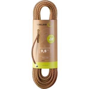Edelrid Единично въже Edelrid Eagle Lite Protect Eco Dry 9, 5 mm Single rope - Neon Pink / Neon Green - размер 80 m (308-0429-0115)