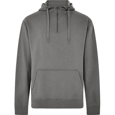 Kustom Kit mikina KK 336 1/4 zip COT-43033667000 šedá tmavá