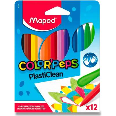 Maped Pastely Color´Peps Plasticlean 12 ks
