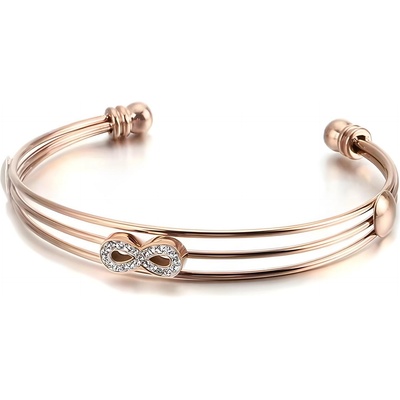 HARAHU Гривна ji-15170 - Златна / Розова kp15170 (ji-15170)