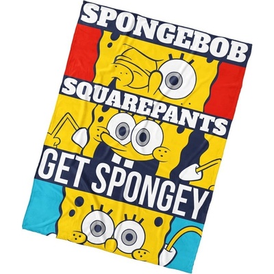 CARBOTEX Dětská deka Sponge Bob Squarepants