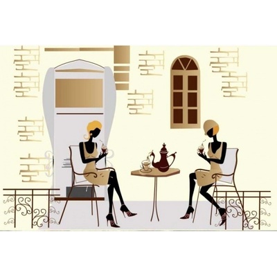 DIMEX ART Флизелинов фототапет улично кафене 375 x 250 см