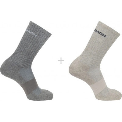 Salomon Evasion Crew 2-Pack sivá