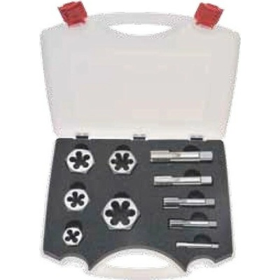 Sada trubkových závitníků a závitových oček G 1/8" - G 3/4" , HSS , CZTOOL 340220