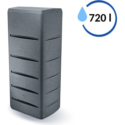 Prosperplast TOWER STONE RWK720431UG Sud na dažďovú vodu granit 720l