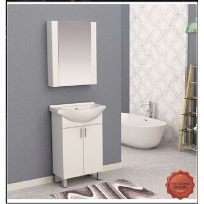 Inter Ceramic Комплект мебели за баня от pvc bg 5535 + 1070-55