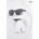 Karl Lagerfeld тениска дамска от памук IKON AQUARELLE (A2W17115)