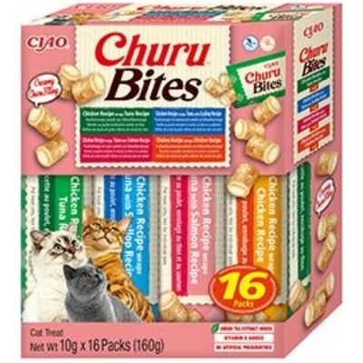 Churu Cat BOX Bites Chicken wraps Variety 16 x 10 g