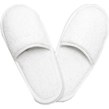 The One Towelling Slippers froté pantofle COT4810269028 bílá