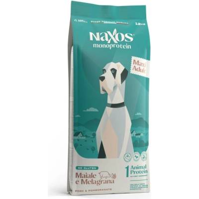 Adragna Naxos Adult Maxi Monoprotein Vepřové Maso s Granátovým Jablkem 12 kg