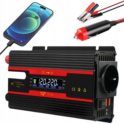 Green Cell INV10 12V/220V 2000W/4000W