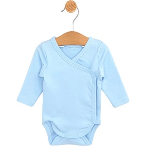 Rainy Бебешко боди със странично закопчаване Rainy - Синьо, 48 cm, 0 м (616767) - baby